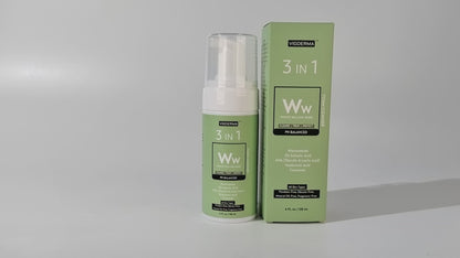 3 in 1 White Willow Bark pH 5.5 Foam Facial Cleanser